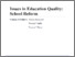 [thumbnail of Issues in Education Quality - School Reform.pdf]